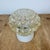 Industrial Vintage White Porcelain and Glass Ceiling Light, 1970s For Sale - Image 3 of 13