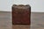 Wood 19th Century English Oak Footstool with Leather Seat and Turned Legs For Sale - Image 7 of 9