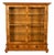 Antique Austrian Cherry Wood Biedermeier Display Library Cabinet Bookcase 1840 For Sale