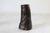 Vintage African Folk Art Sculpture or Doll Carved From Wood and Dark Horn For Sale - Image 10 of 14