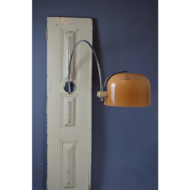 Orange Italian Forma Wall Lamp by Luigi Massoni for Guzzini, 1970s For Sale - Image 8 of 18
