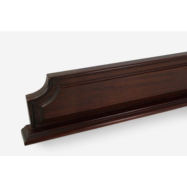 Brown Antique Sculpted Oak Frieze or Wall Ornament, France, 1900s For Sale - Image 8 of 12