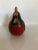 Red Early 20th Century Northern Thailand Painted Wood Rooster With Interior Cavity For Sale - Image 8 of 16