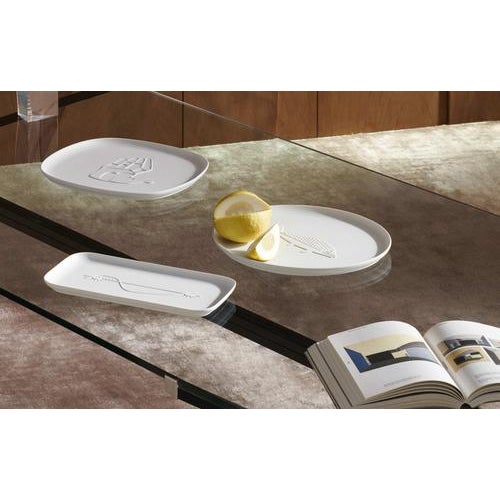 Collection Chandigarh Round Tray by Le Corbusier for Cassina For Sale - Image 13 of 15