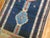 Persian Vintage Tribal Navy Camel Primitive Zabihi Collection Persian Kurd Runner - 3'7" x 13'11" For Sale - Image 3 of 8