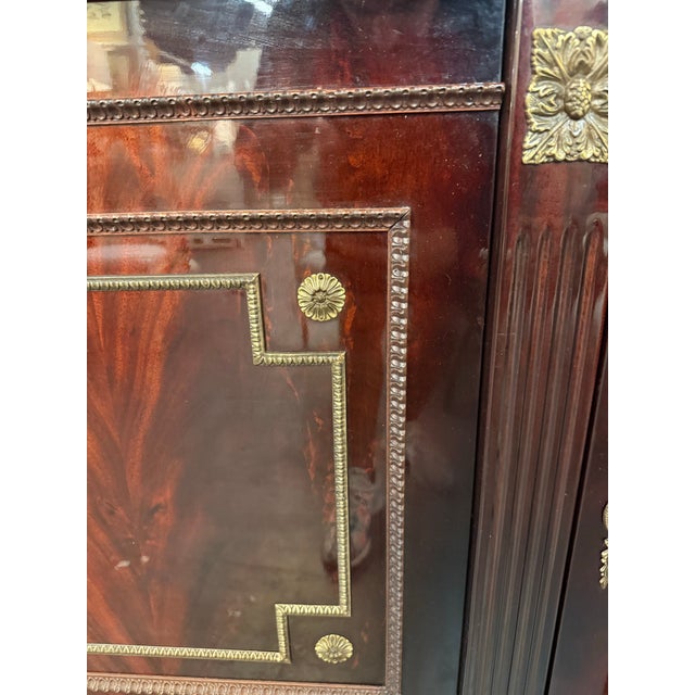 Brown French Louis XVI Enfilade For Sale - Image 8 of 12