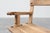 Rustic Brutalist Armchair with Carved Rosettes and Nailed Wooden Seat, Spain, 1950s For Sale - Image 3 of 16