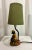 1990s Vintage Bell Hop Monkey Accent Lamp With Green Shade For Sale - Image 5 of 11