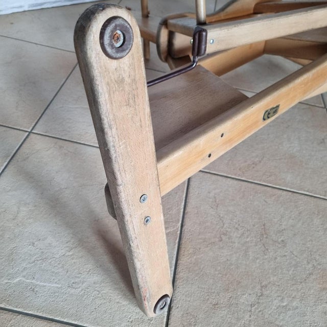 Brown Rocking Horse, 1970s For Sale - Image 16 of 18