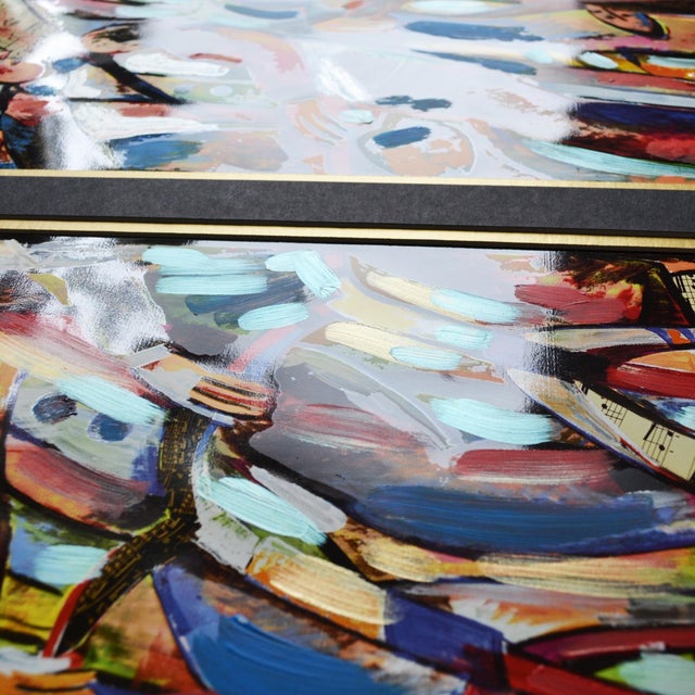 Abstract Limited Edition "Musical Journey" Triptych by Joanna Tyka For Sale - Image 3 of 7