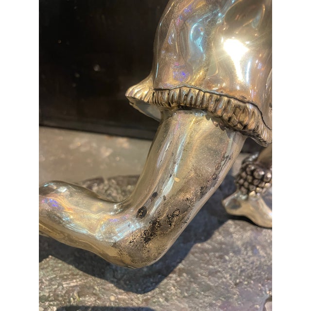 Metal 1990s Yaqui Deer Dancer Sculpture by Martin Mendoza by De' Argenta For Sale - Image 7 of 12