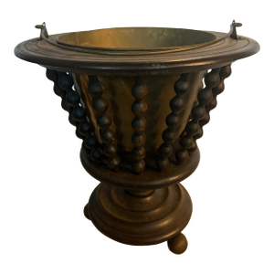 Mid 19th C Dutch Walnut Wine Bucket or Jardiniere