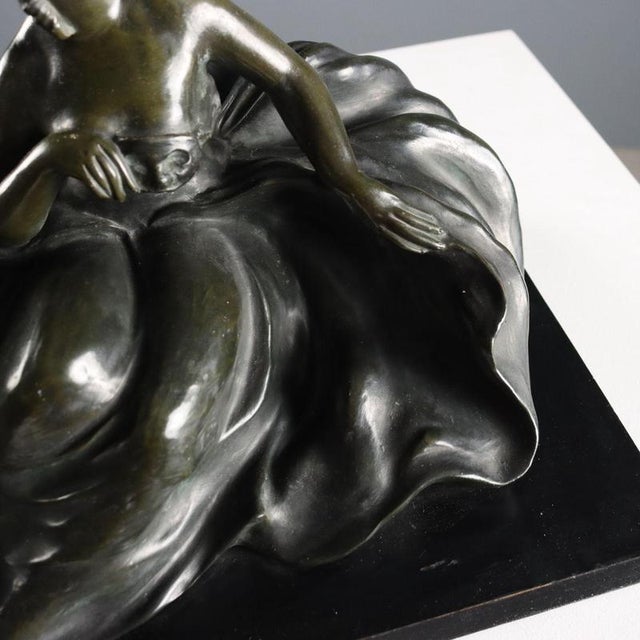 Terracotta Lady attributed to Bruno Merli For Sale - Image 5 of 9