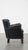Black Armchair with Reversible Kilim Seat Cushion For Sale - Image 4 of 15
