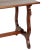 - Neoclassic Italian Frattino table in wax-polished solid walnut - Very elegant neoclassic rectangular table in the...