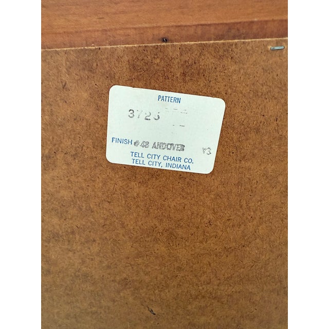 English Vintage Tell City Chair Co. Tabletop Cheval Mirror For Sale - Image 3 of 5