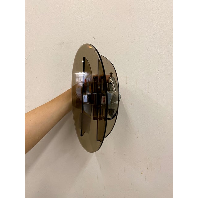 Pair of Italian Mid-Century Modern Wall Sconces For Sale In Chicago - Image 6 of 6