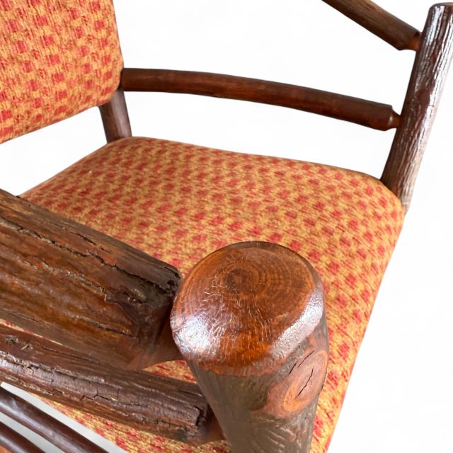 Old Hickory Hoop Game Table With Reversible Top and Four Hoop Chairs - A Set For Sale - Image 14 of 16