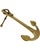 Details: -Vintage Ralph Lauren decorative nautical brass anchor -Anchor has hook for wall hanging or can be used for...