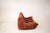 Ligne Roset Togo Three-Seater Sofa in Brown Corduroy by Michel Ducaroy for Ligne Roset For Sale - Image 4 of 7