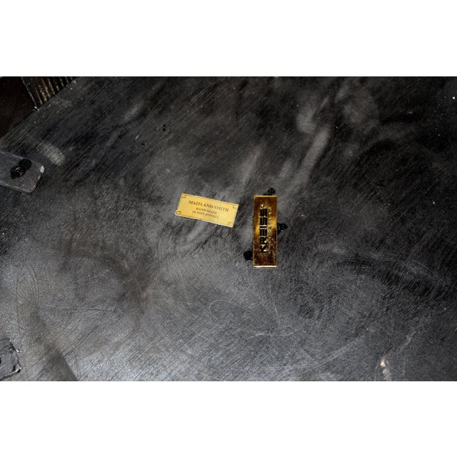 Brown Kreiss Collection Coconut Shell Octagon Top Table For Sale - Image 8 of 9