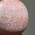 Ceramic Pair of Modernist Vintage Pink Carved Ceramic Lamps With Wire Stands For Sale - Image 7 of 10