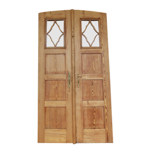 Vintage Double Door in Softwood, 1920s