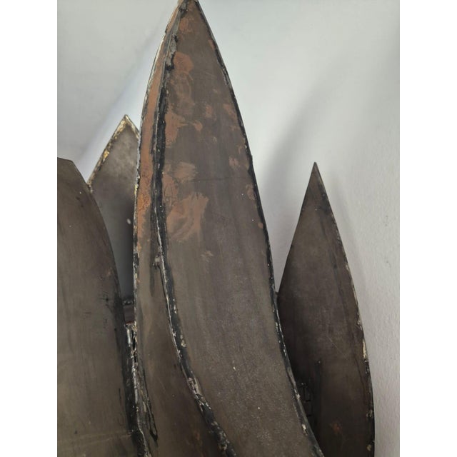 Ponzio IV, Abstract Constructivist Sculpture, 1960s, Sheet Metal For Sale - Image 9 of 16