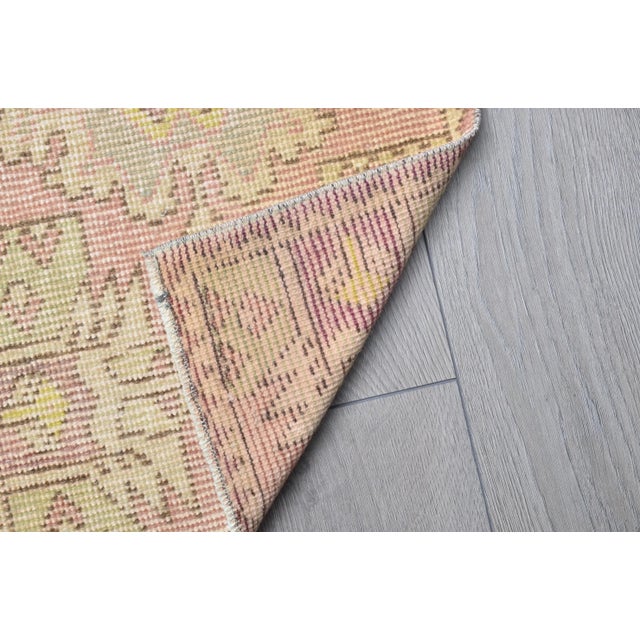 Turkish Handmade Wool Rug For Sale - Image 4 of 6