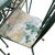 Forest Green 1986 Cast Iron Outdoor Garden Dining Set With Original Pebble Textured Semi Opaque Glass Top - Set of 5 For Sale - Image 8 of 9