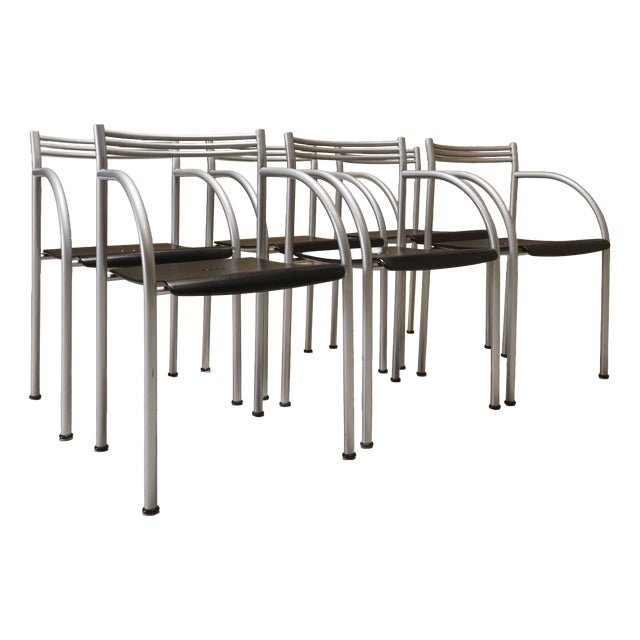 Spanish Francesca Chairs by Phillippe Starck, 1980s, Set of 6 For Sale