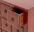 Wood Pair of Chinese Style Red Painted Wood Apothecary Chests For Sale - Image 7 of 7