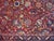 1930s 1930s Red Floral Medallion Antique Persian Tehran Rug 7' 2"x 10' 2" Handknotted Silk & Wool Carpet For Sale - Image 5 of 6