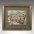 This is a vintage watercolour painting 'Isle of Wight'. An English, framed landscape picture by FA Dolding, dating to the...