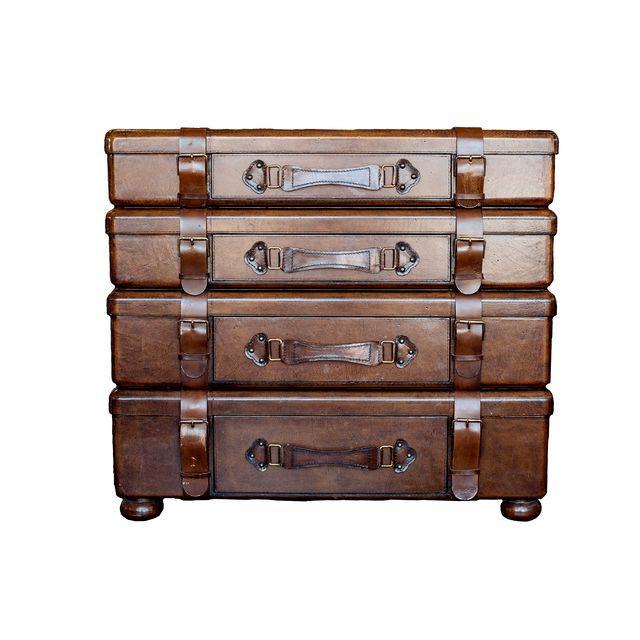 Lexington Stacked Luggage Dresser Chairish