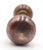 Vintage Classic darkened cast brass plain round passage door knobs. Priced as a pair of knobs with a spindle. Good...