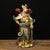 Traditional Late 19th Century Polychrome Bronze Skanda Statue, Buddhist Protector, 1.23kg For Sale - Image 3 of 9