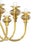 Contemporary Elegant Linear Modern Amber Murano Glass Chandelier For Sale - Image 3 of 6
