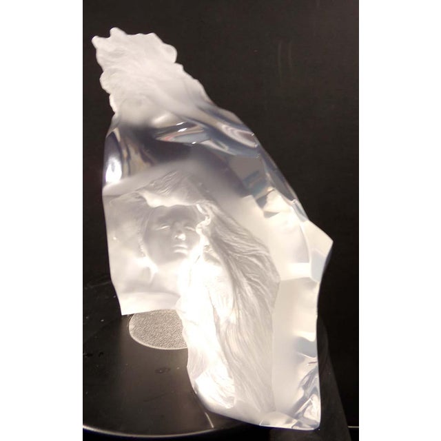 Frederick Hart "Destiny" Lucite 1999 Acrylic Sculpture Hand Signed For Sale - Image 9 of 10