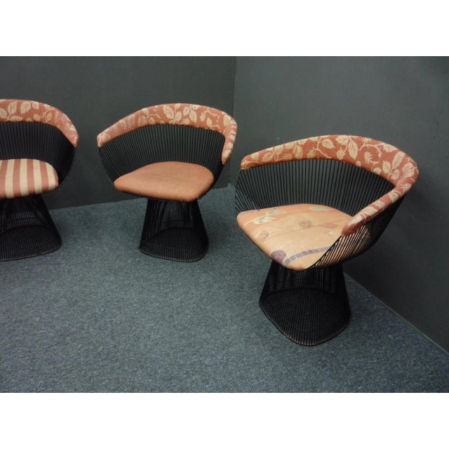 1980s Chairs by Warren Platner for Knoll International, 1980s, Set of 3 For Sale - Image 5 of 12