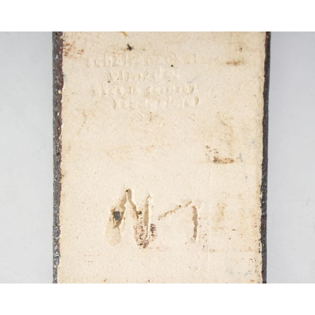 Ceramic German Ceramic Wall Tile Plaque by Helmut Friedrich Schäffenacker For Sale - Image 7 of 7