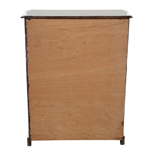 White Antique Painted Display Cabinet, 1925 For Sale - Image 8 of 9