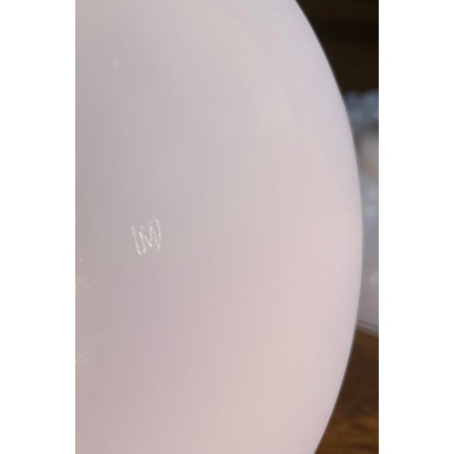 Glass Mid 20th Century Mosser Glass Gigi Crown Tuscan Pink Butter Tub With Lid For Sale - Image 7 of 9