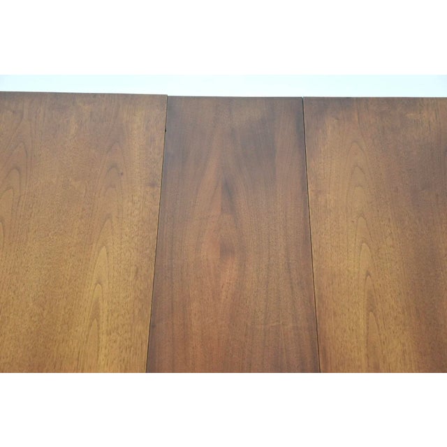 Mid-Century Modern Mid Century Modern Walnut Dining Table For Sale - Image 3 of 10