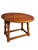 Antique Miniature Oak Drop-Leaf Table Featuring Traditional Turned Baluster Legs, 1940 For Sale - Image 3 of 15