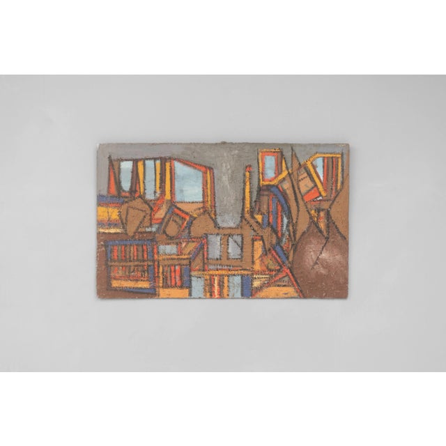After Buffet, Compositions, Oil Paintings, 1970, Set of 11 For Sale - Image 17 of 18