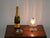 Bell-Flower Murano Glass and Brass Table Lamps from Barovier, Italy, 1940s, Set of 2 For Sale - Image 4 of 16