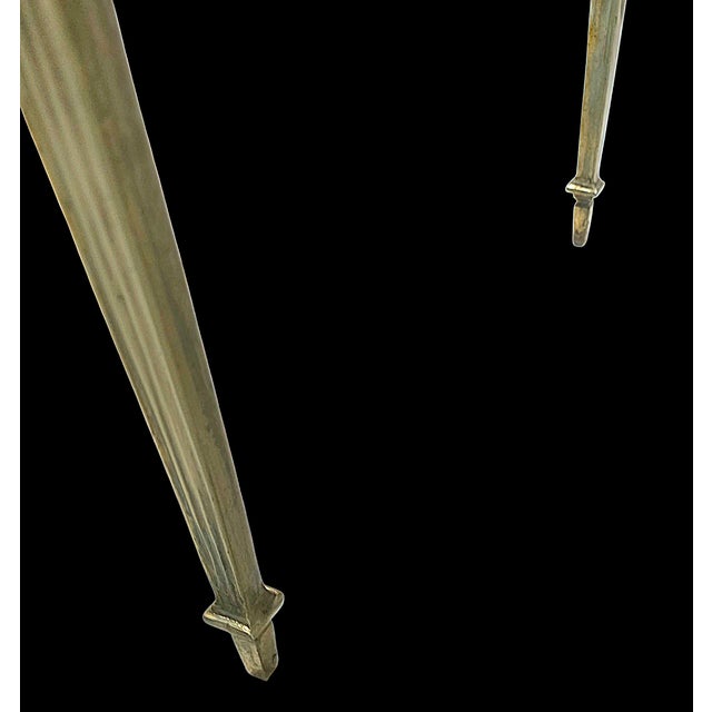 This Mid-Century Neoclassical style Coffee Table combines classical architectural details with a minimalist profile and...