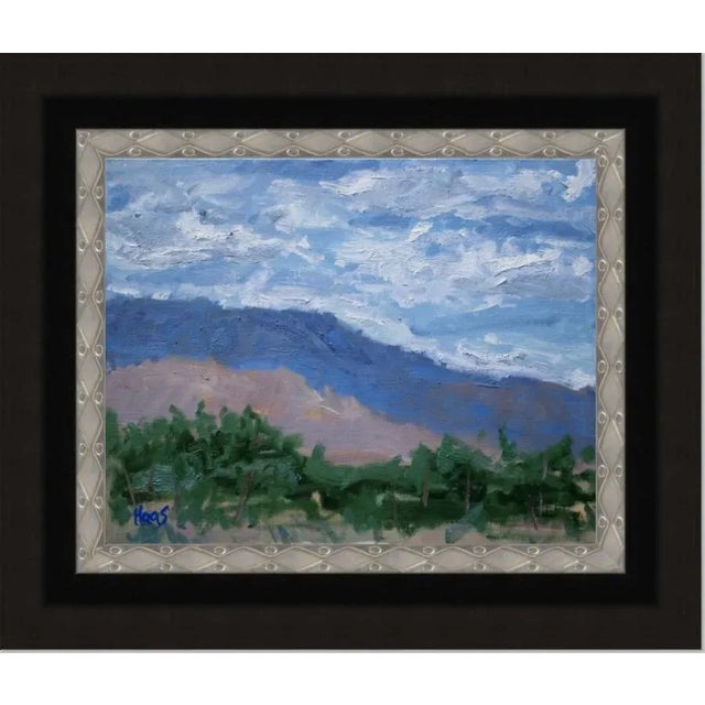 "Nevada Desert Landscape" Contemporary Impressionist Style Oil Painting For Sale In Reno/Lake Tahoe - Image 6 of 12