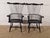 American Massive Pair Vintage D R Dimes Style Painted Comback Windsor Arm Chairs For Sale - Image 3 of 15